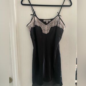 Satin and lace slip SIZE M